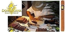 Cigar roller rolling at event
